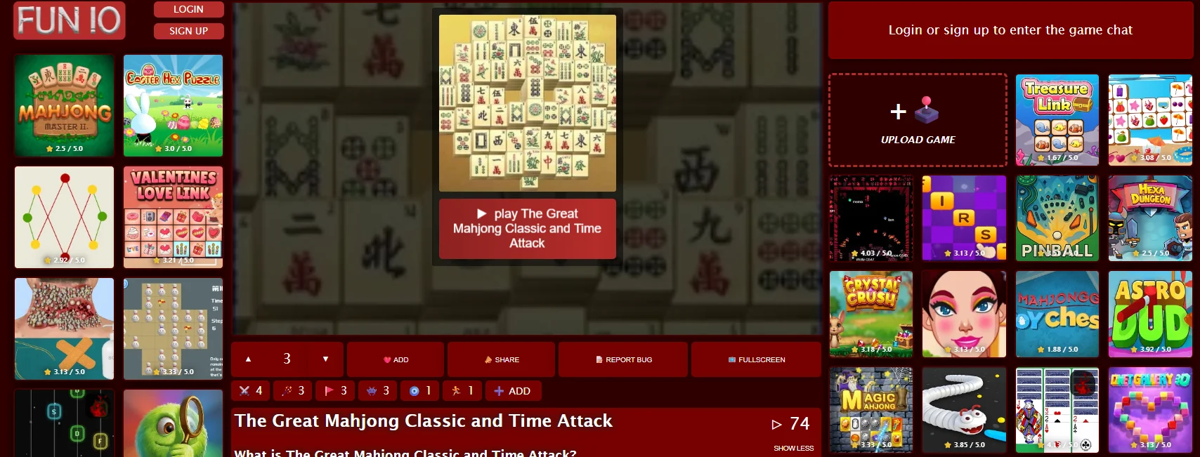Classic mahjong online
